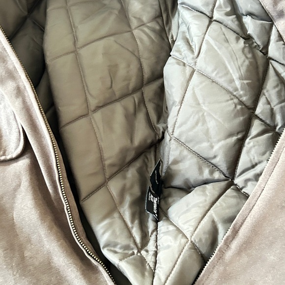 Bromley Sport Womens Thermo Lite‎ Plus Brown Full Zip Jacket NWOT - M Petite - Picture 7 of 9